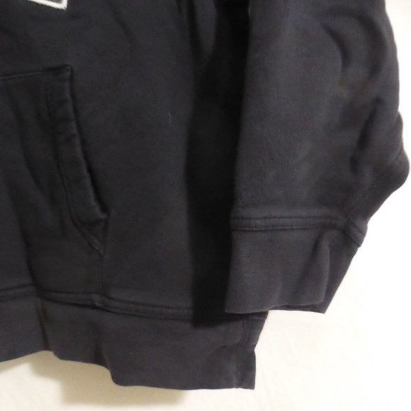 GAP KIDS, black hooded sweatshirt, kangaroo pockets, size small, GUC - Picture 8 of 11